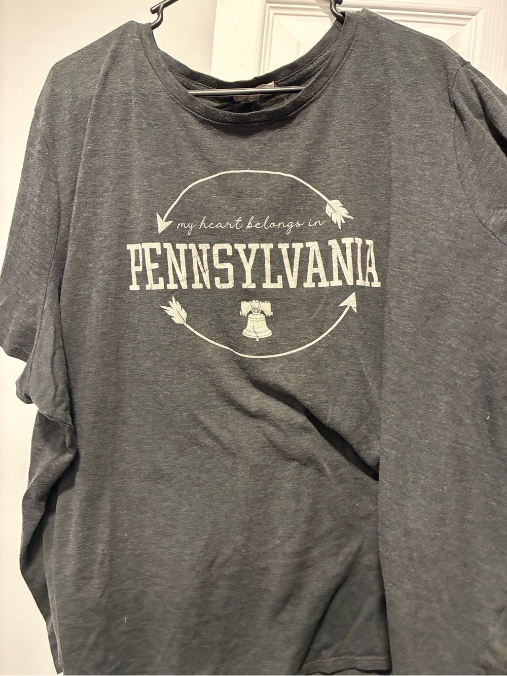 Maurices Dark Gray Pennsylvania Graphic Tee